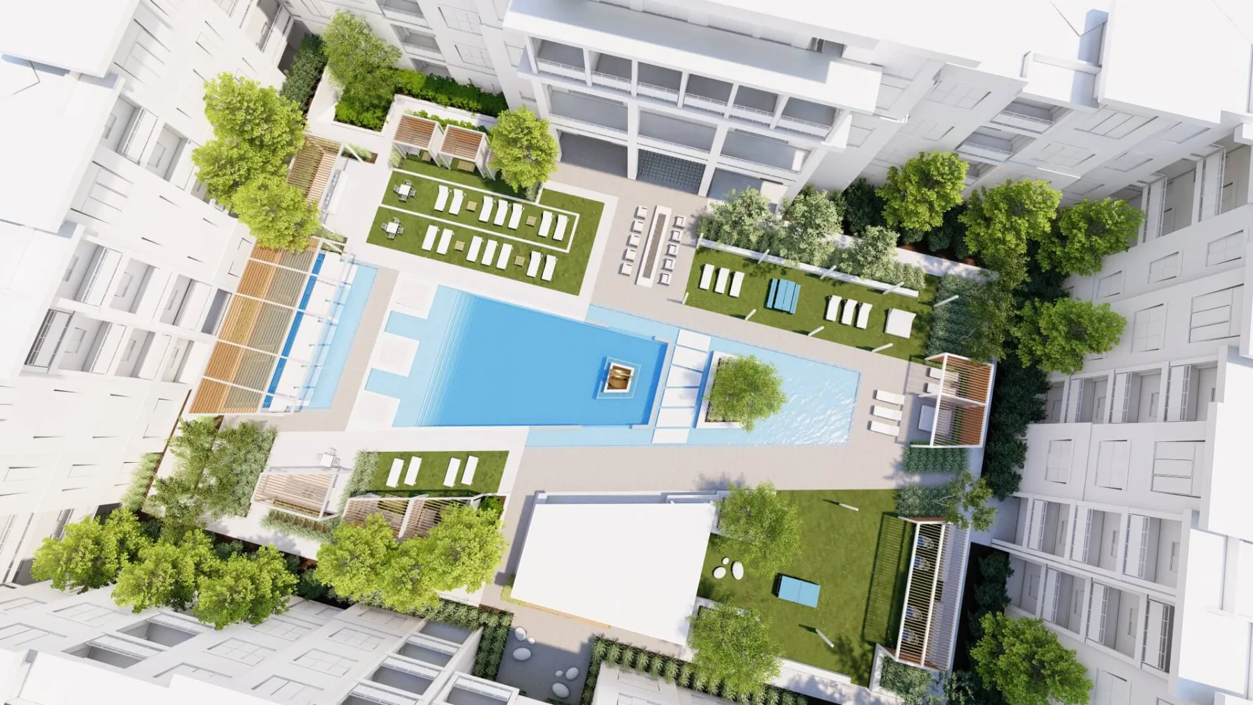 Montage, bird’s eye view (concept rendering)