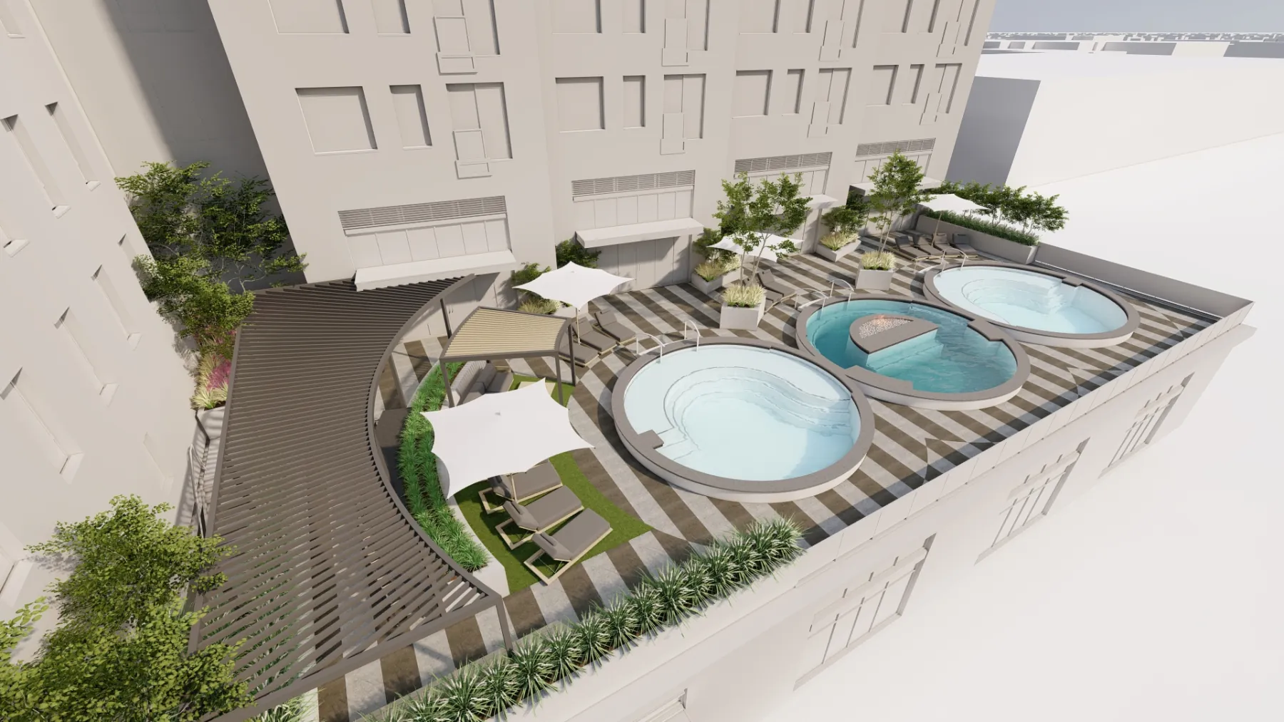 Silos, concept rendering