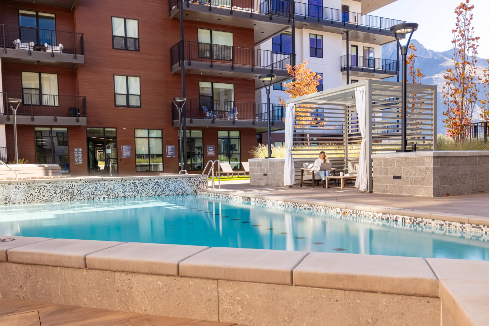 The pool terrace, every angle, photo 4 of 6
