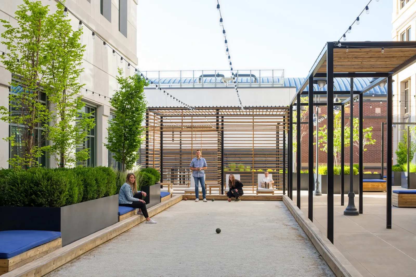 Hidden Gem rooftop deck panorama