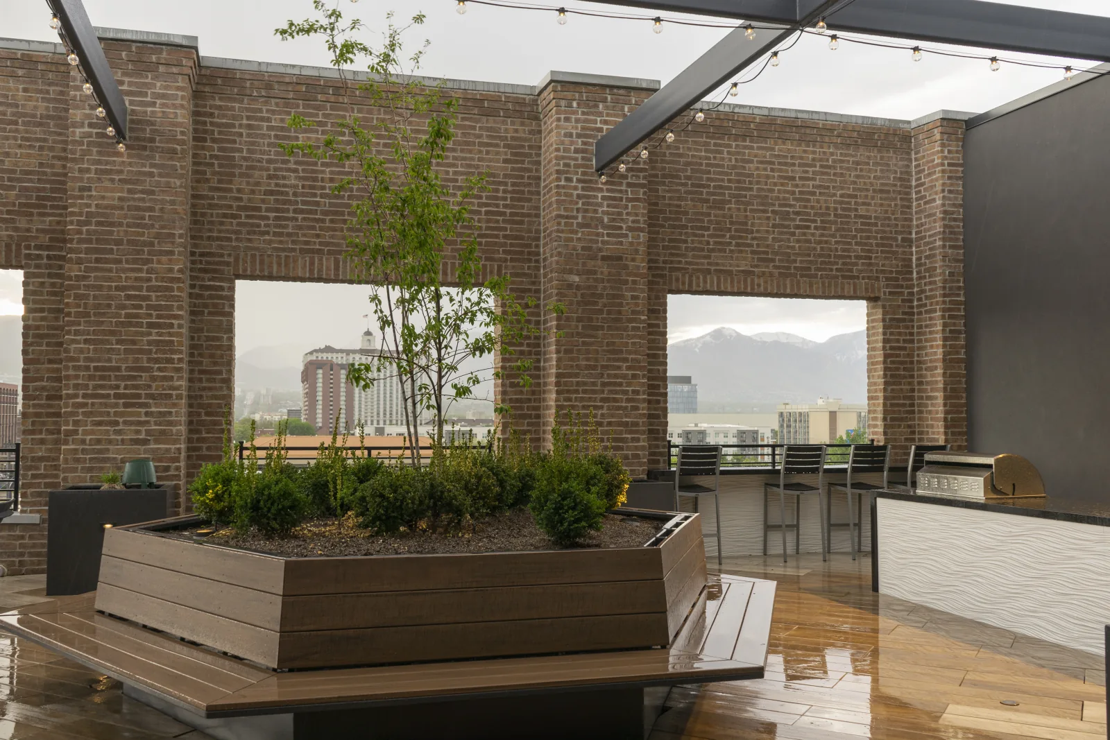 The rooftop, as built · field frames, photo 3 of 3