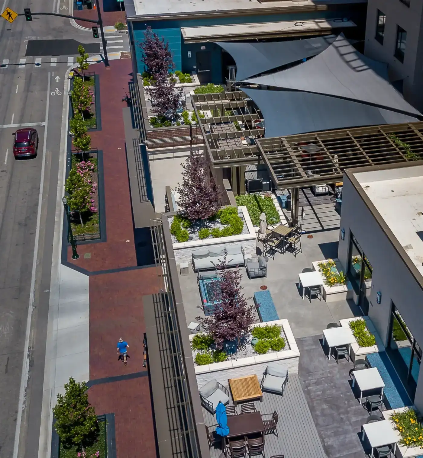 01 · The Brief, A third-story deck, reimagined as a rooftop amenity.