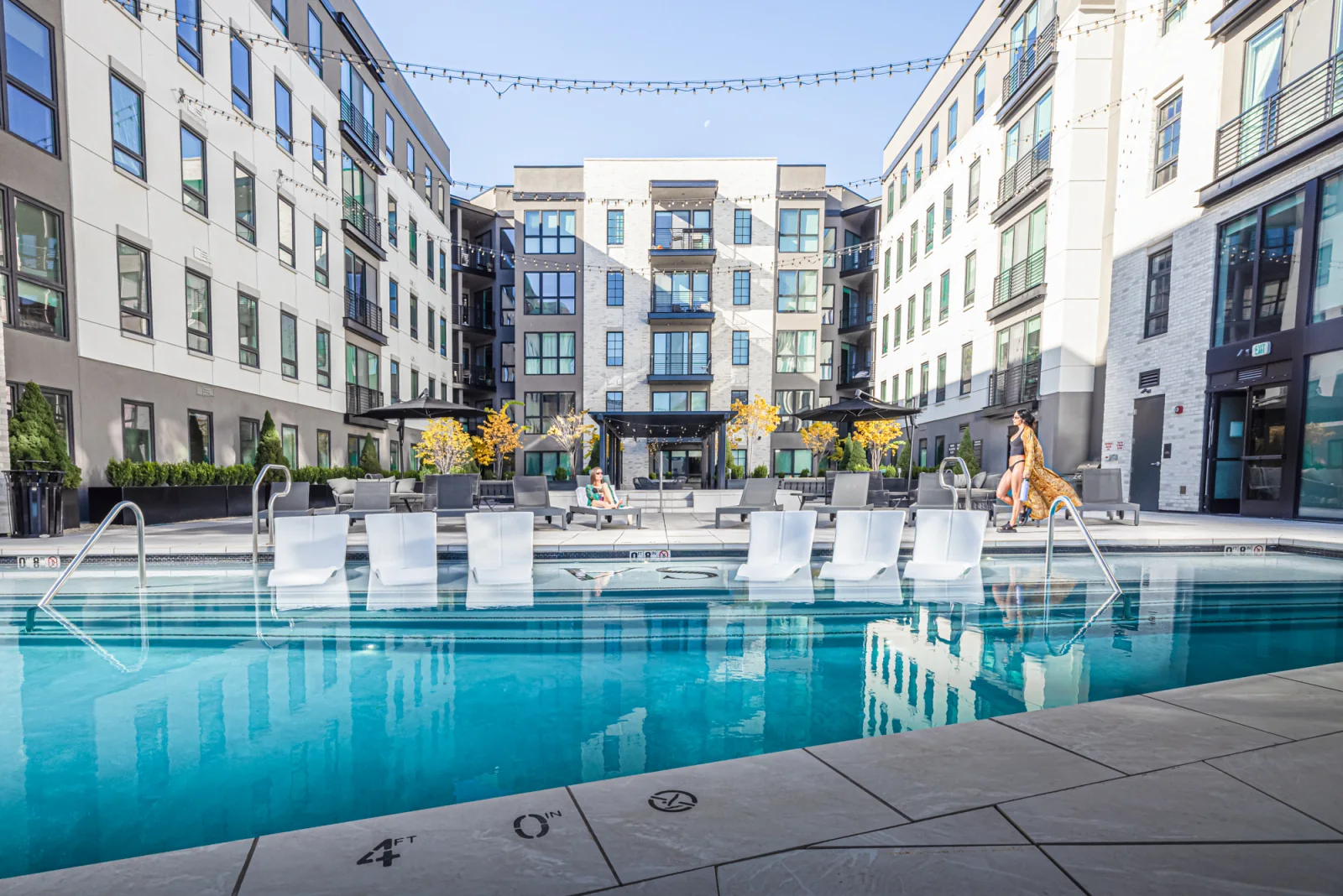 The pool deck + rooftop, every angle, photo 1 of 6