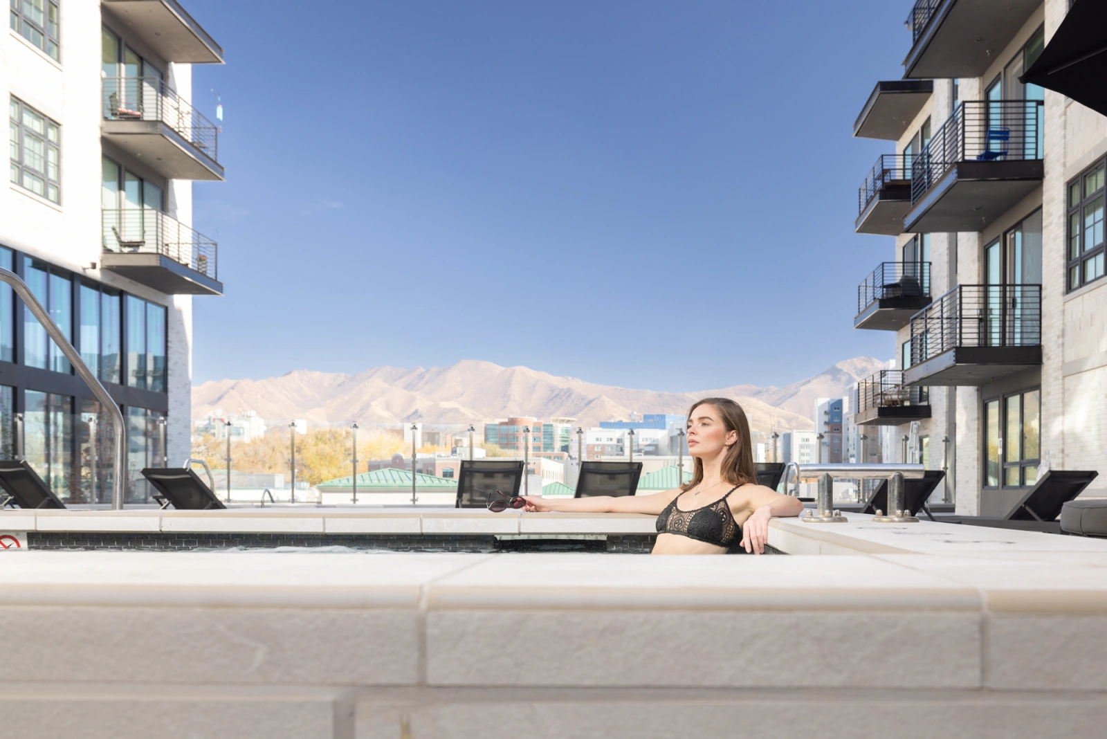 The pool deck + rooftop, every angle, photo 2 of 6